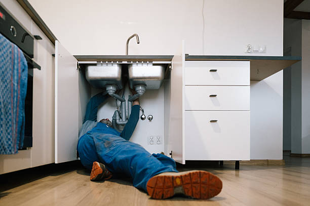 Professional Drain Cleaning technician working in Senecaville, OH